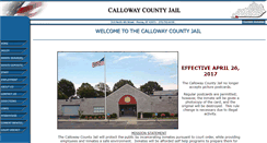 Desktop Screenshot of callowaycountyjail.com