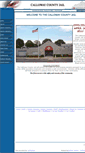 Mobile Screenshot of callowaycountyjail.com